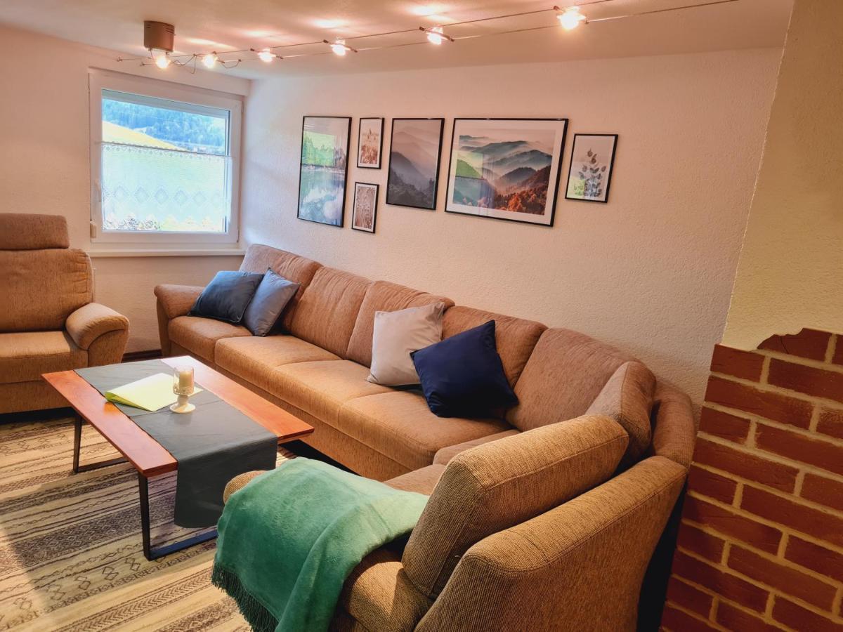 Ferienwohnung Waldfrieden シャイデック エクステリア 写真