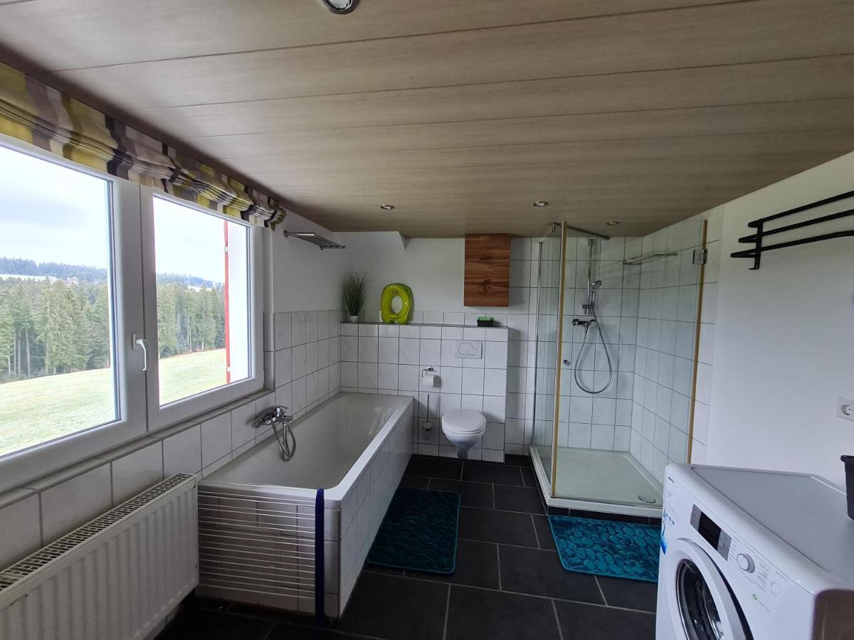 Ferienwohnung Waldfrieden シャイデック エクステリア 写真